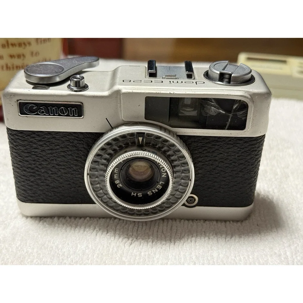 Canon Demi EE28 35mm Half Frame Film Camera 28mm F2.8 from Japan Untested‎